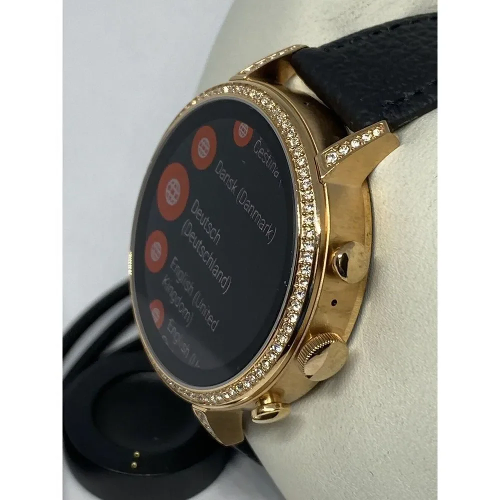 Fossil Gen 4 Authentic Digital Dial Smart Watch Custom Band FTW6011 DC508